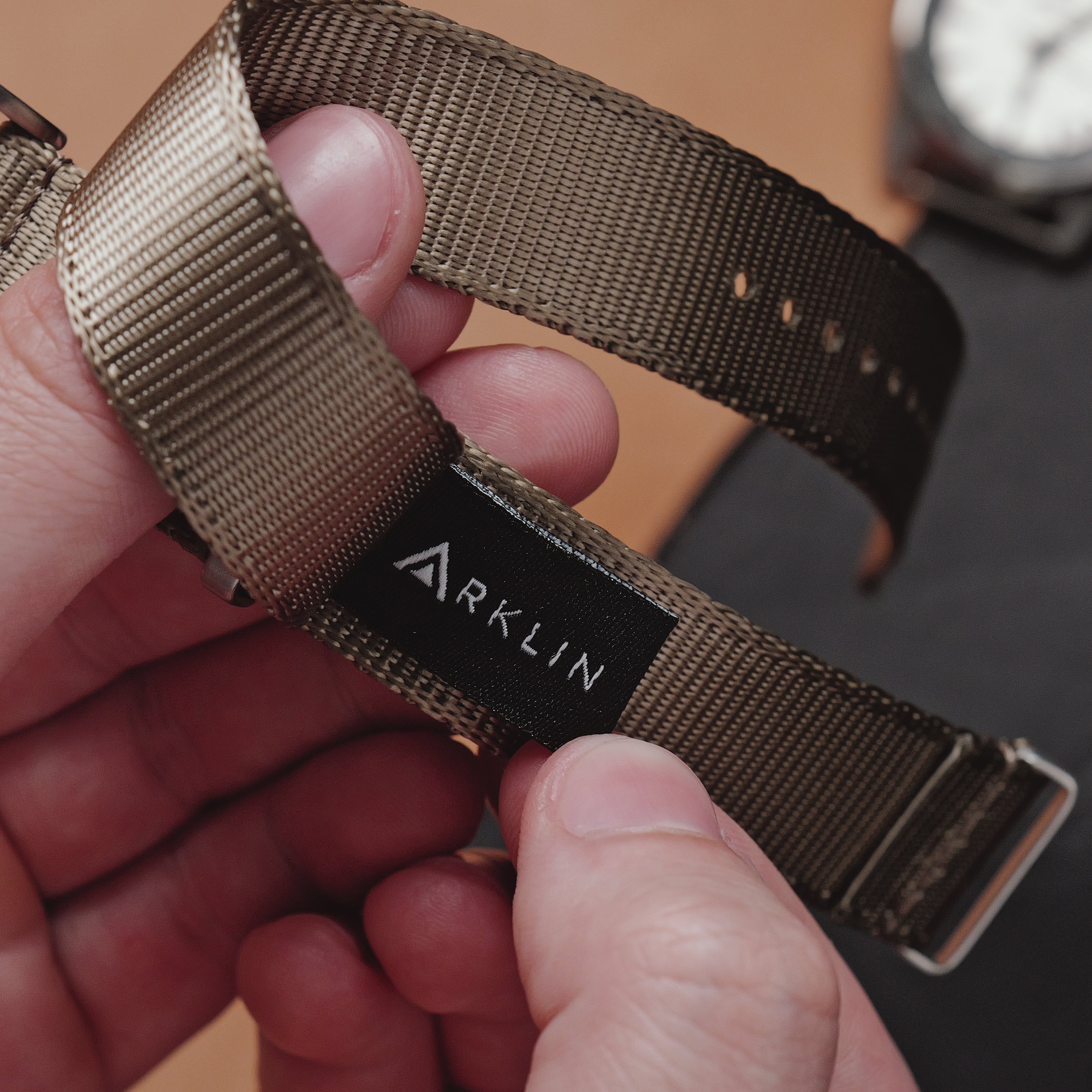 Arklin Field Strap - Champagne